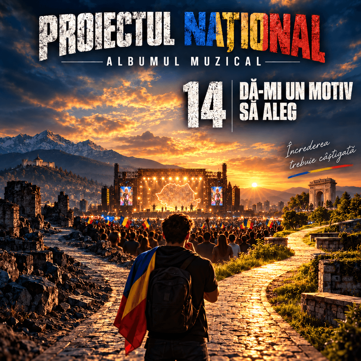 Coperta piesei 14 — DĂ-MI UN MOTIV SĂ ALEG
