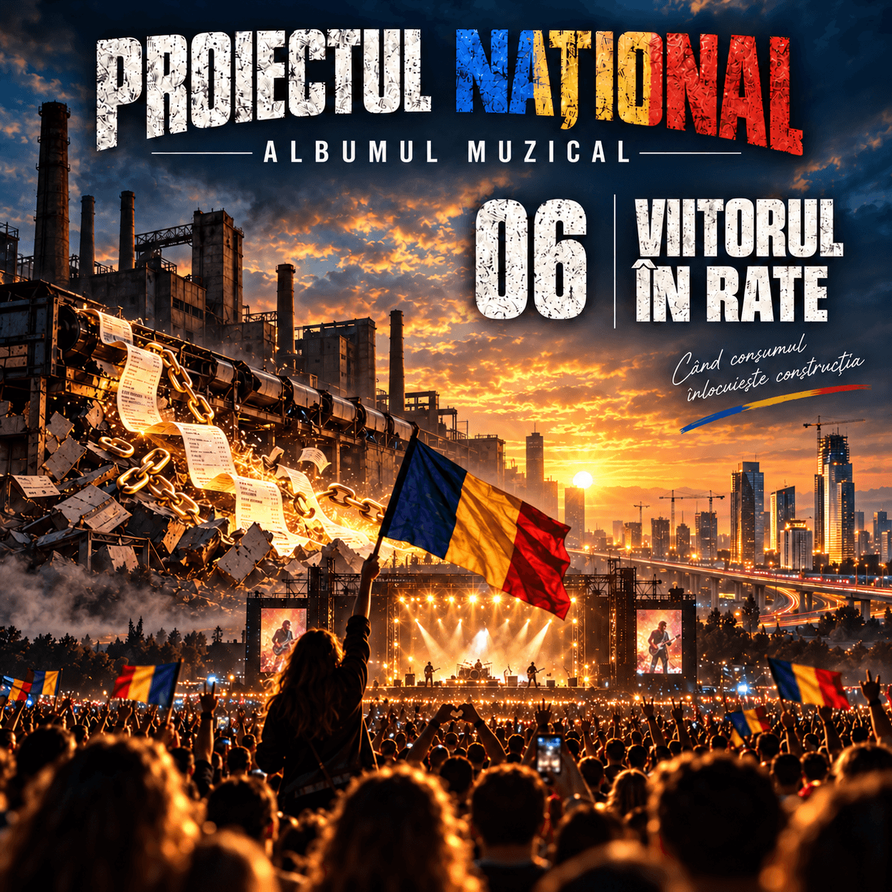 Coperta piesei 06 — VIITORUL ÎN RATE