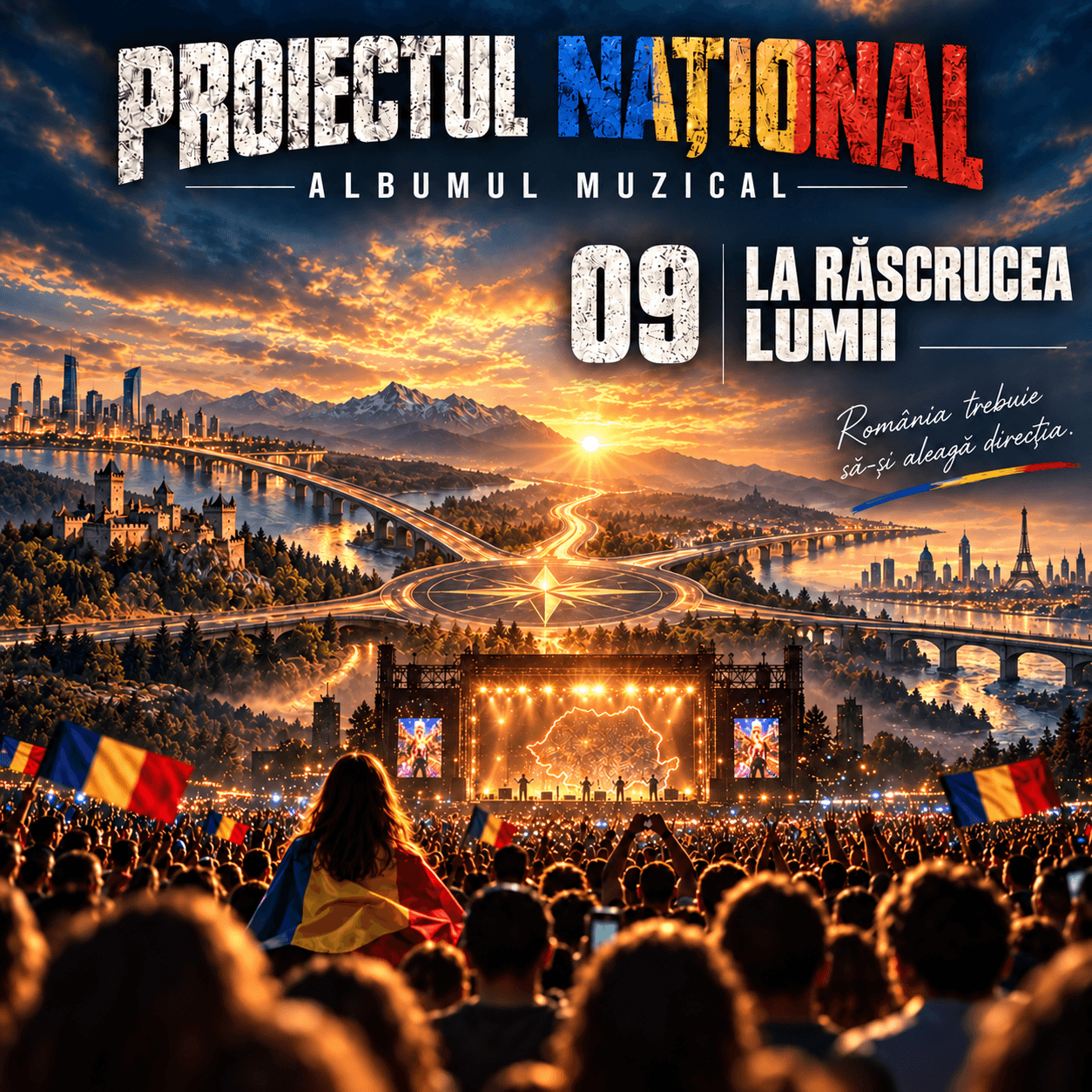 Coperta piesei 09 — LA RĂSCRUCEA LUMII